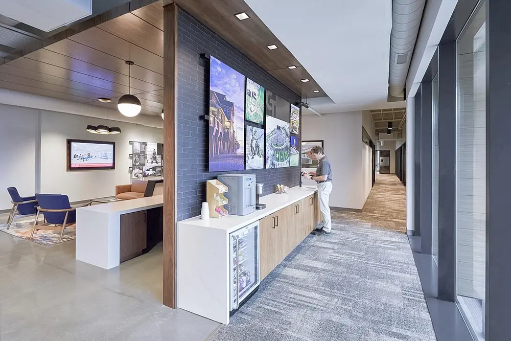 Century Caseworks custom commercial casework project