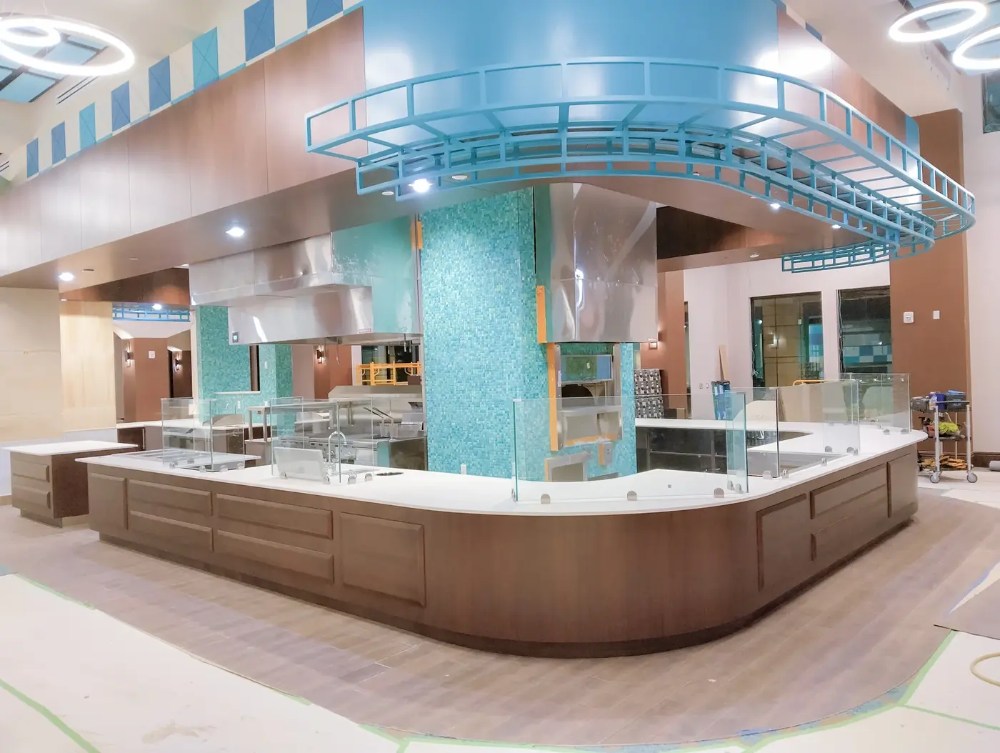 Century Caseworks custom commercial casework project